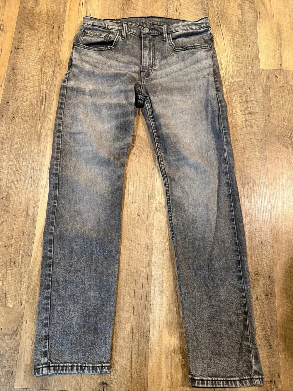 Levi's Slim Straight Men's Jeans - Washed Grey